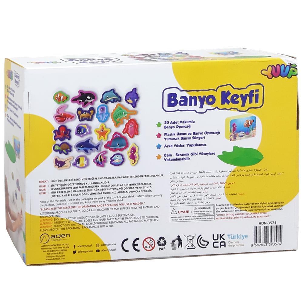 Aden Oyuncak Bath Bliss Banyo Keyfi Seti ADN-3574
