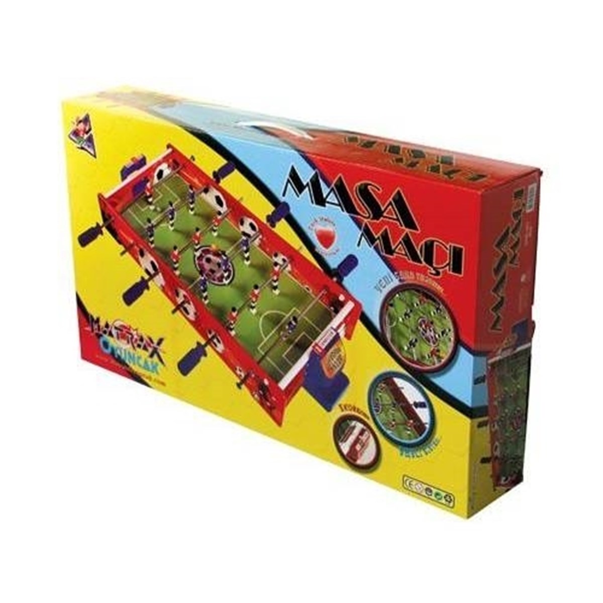 Ahşap Masa Maçı Oyunu / Orta ( Langırt Masası )