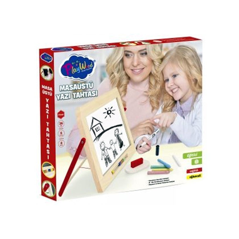 Ahşap Masa Üstü Yazı Tahtası ONY-385