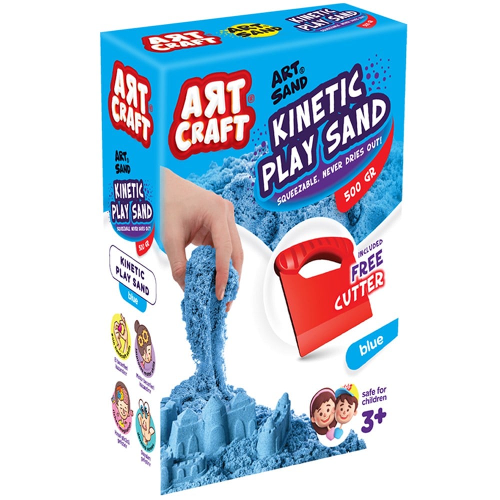 Aksesuarlı Mavi Kinetik Oyun Kumu 03686