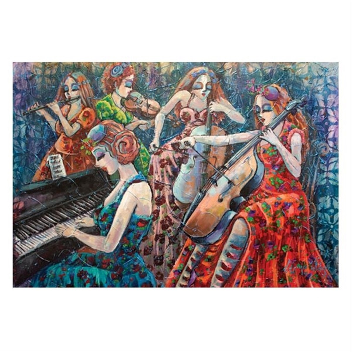 Anatolian Puzzle 2x500 Parça Renkli Notalar