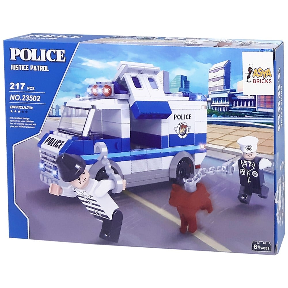 Ant Bricks 217 Parça Polis Seti 0131-23502