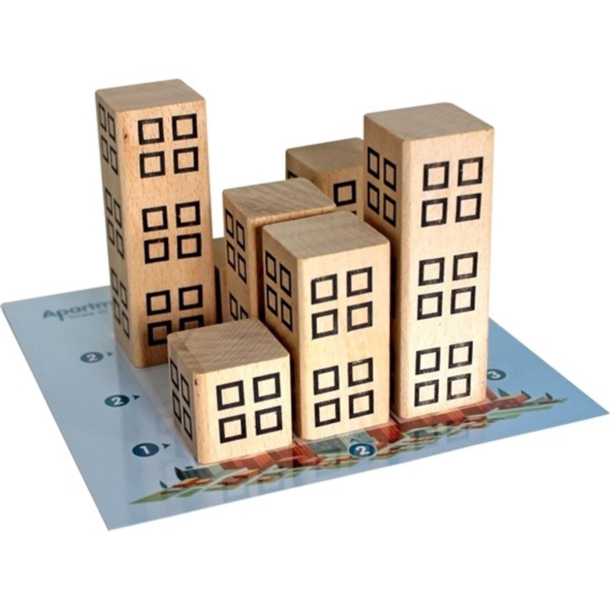 Apartmanlar 3D Sudoku