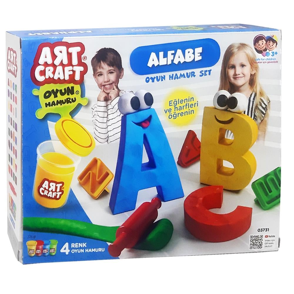 Art Craft Alfabe Hamur Set 224 Gr 03731