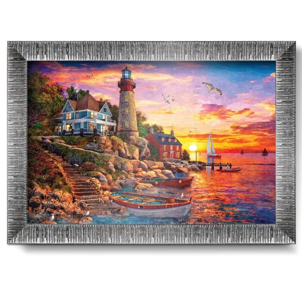 Art Puzzle Muhteşem Batış 1000 Parça Çerçeveli Puzzle 5671