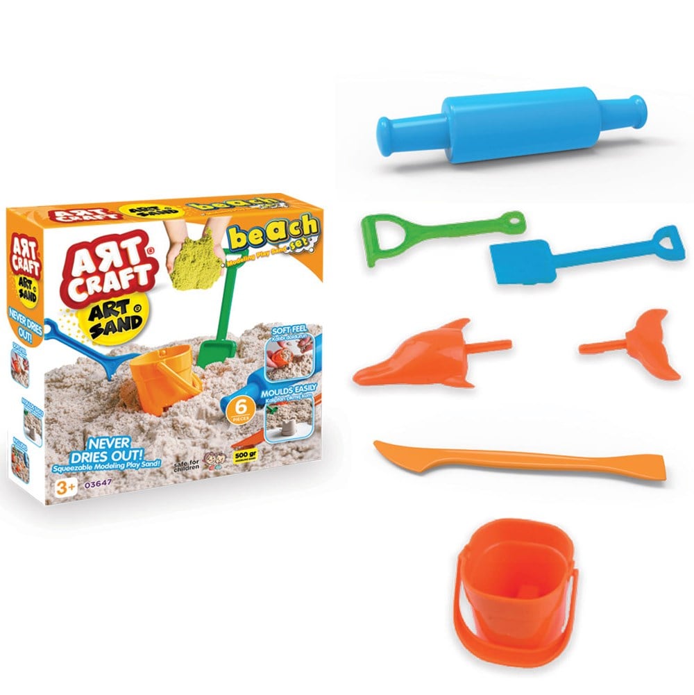 Artstand Plaj Kum Set 500 Gr 03647