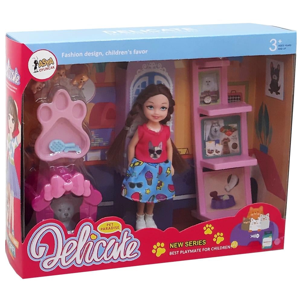 Asya Oyuncak Bebek Seti C5814-A8-14