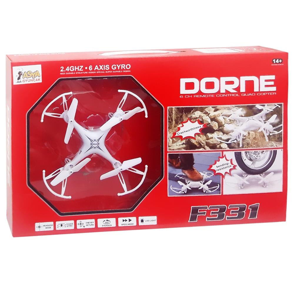 Asya Oyuncak Işıklı Drone 17 Cm 22571-F331