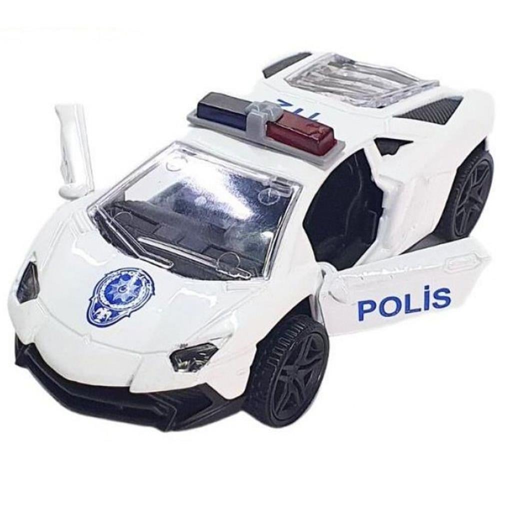 Asya Oyuncak Metal Polis Arabası ILK-001