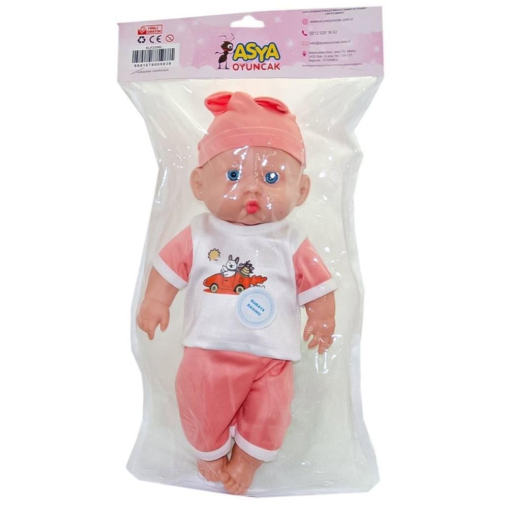 Asya Oyuncak Sesli Asya Bebek 35 Cm ELF23202-44
