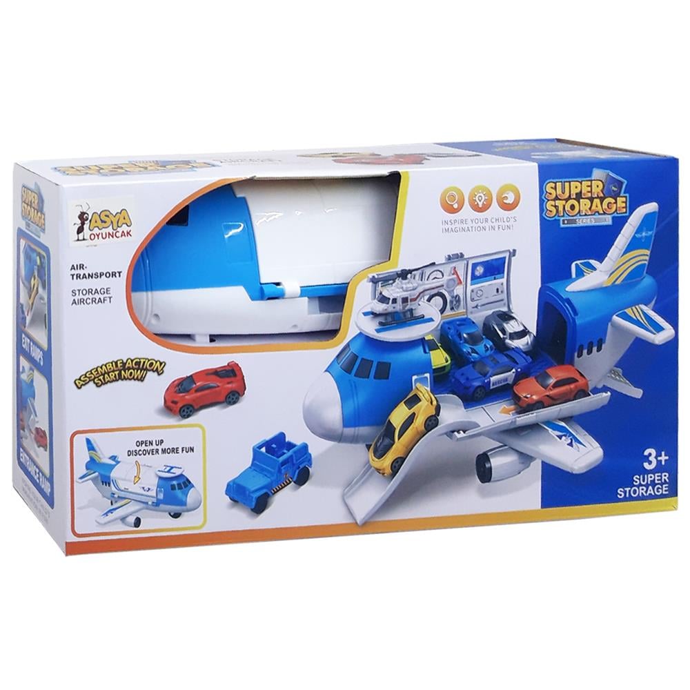 Asya Oyuncak Uçaklı Garaj C5836-P907-A