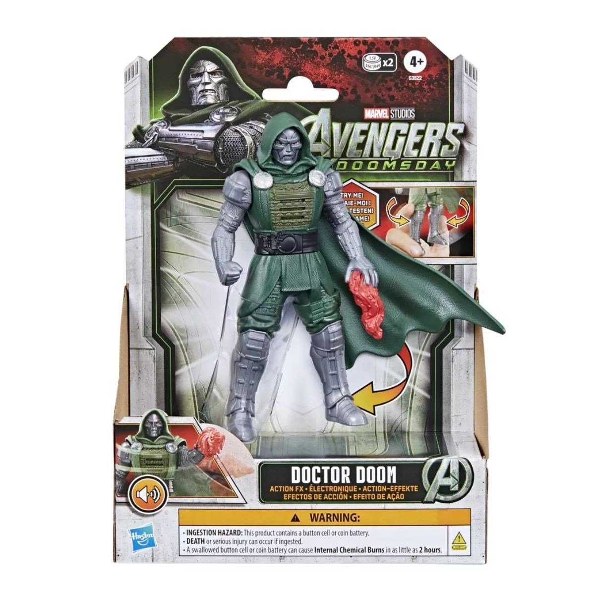 Avengers Doomsday Doctor Doom Action FX Figür G3522