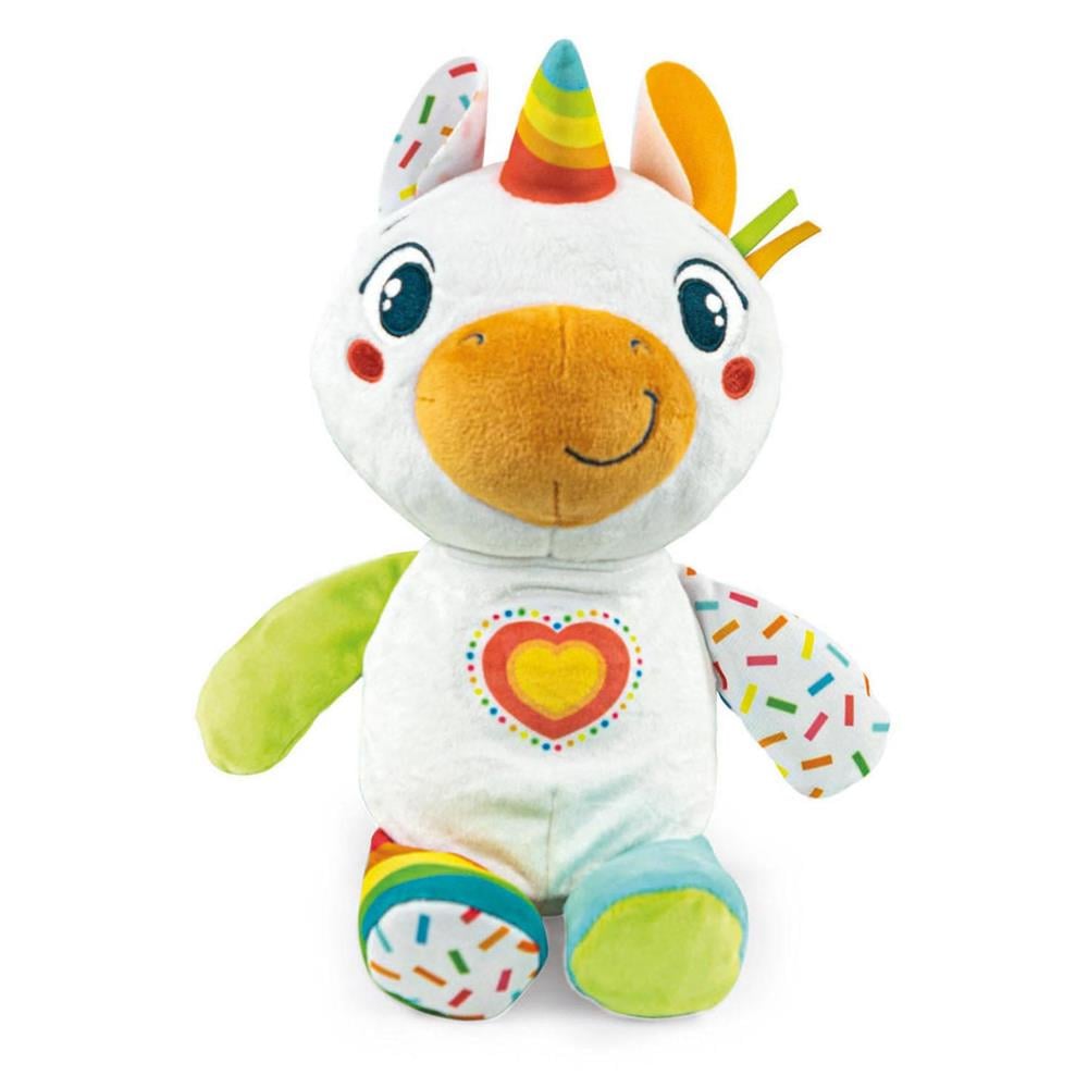 Baby Clementoni Tek Boynuzlu At Peluş Oyuncak 17846