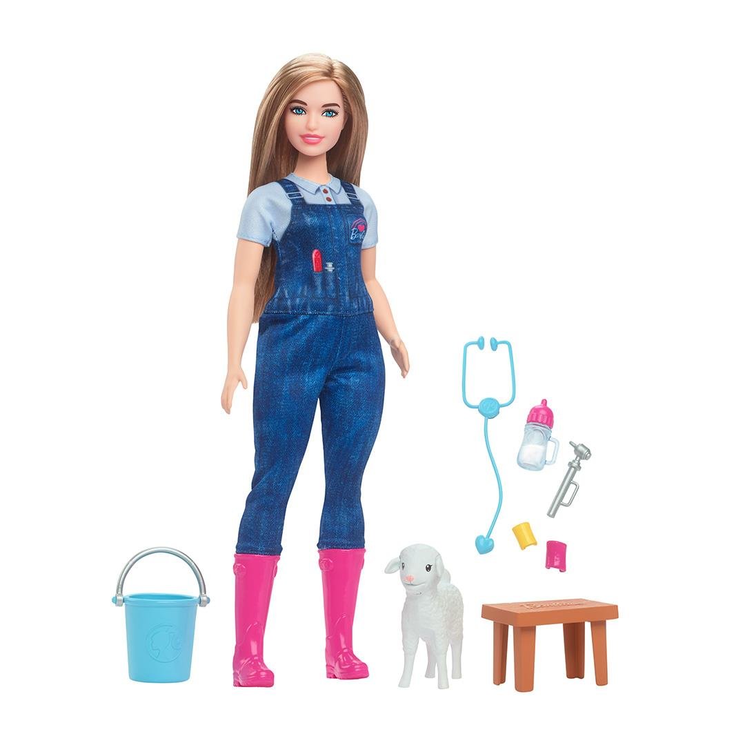Barbie 65.yıl Deluxe Kariyer Bebekleri Veteriner HRG42