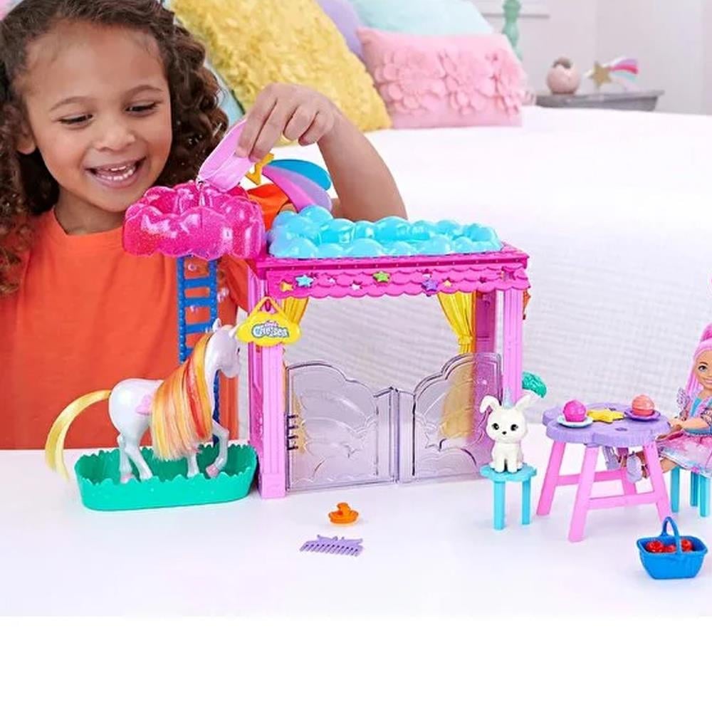 Barbie A Touch Of Magic Chelsea Ve Pegasus Oyun Seti HNT67