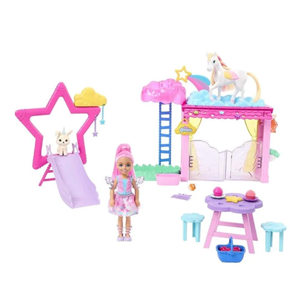 Barbie A Touch Of Magic Chelsea Ve Pegasus Oyun Seti HNT67