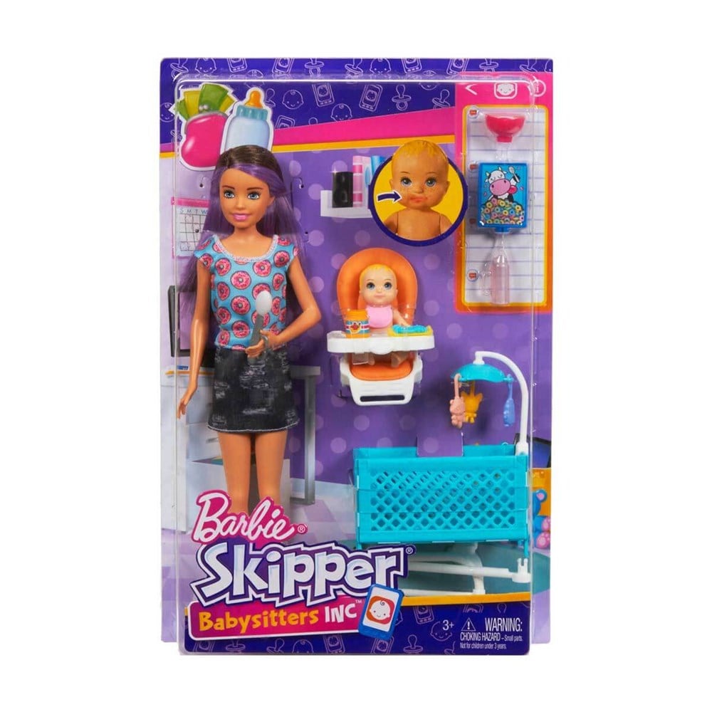 Barbie Bebek Bakıcılığı Oyun Seti Barbie Bebek Bakıcılığı Oyun Seti  Fiyatı | Toptan Oyuncak Siteniz
