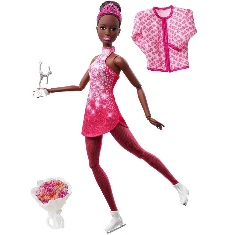 Barbie Buz Pateni Sporcusu Bebek HCN31