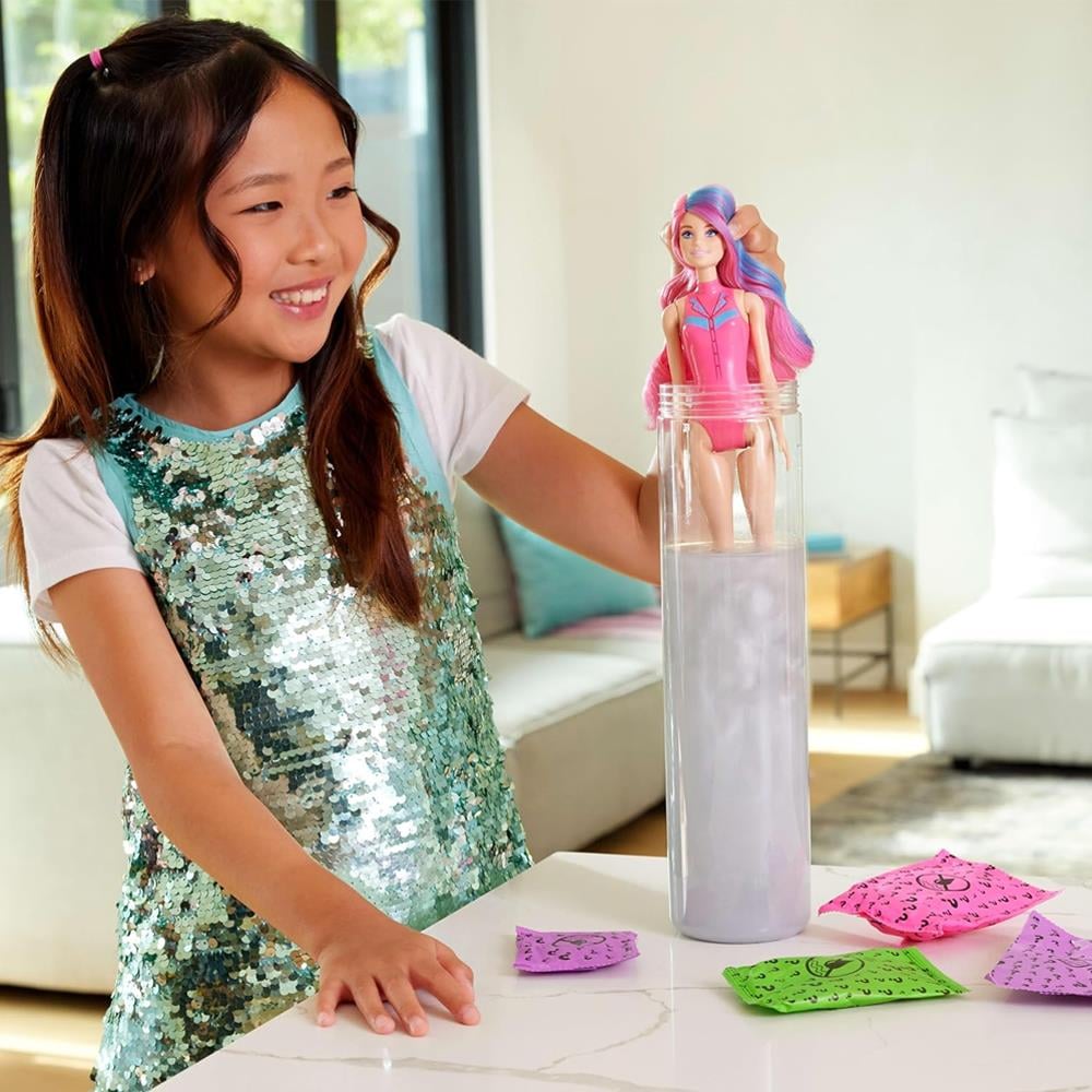 Barbie Color Reveal Renk Değiştiren Sürpriz Renk Değiştiren Sürpriz Barbie Disco Star Serisi JCP01