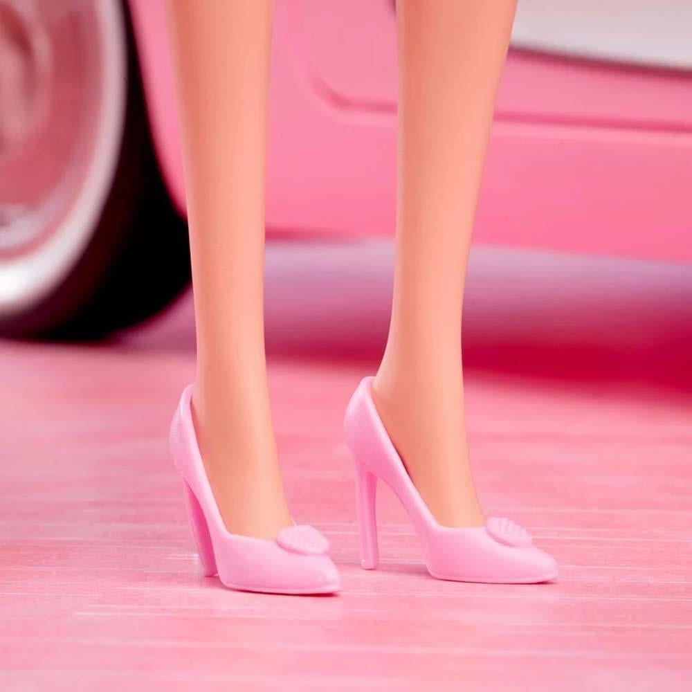 Barbie Film Serisi Pembe Bereli Bebek JBJ53