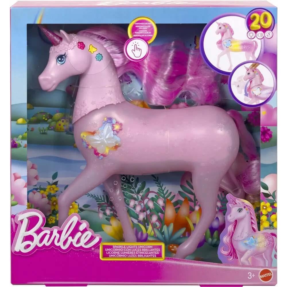 Barbie Işıklı Ve Sesli Unicorn Atı JCP78