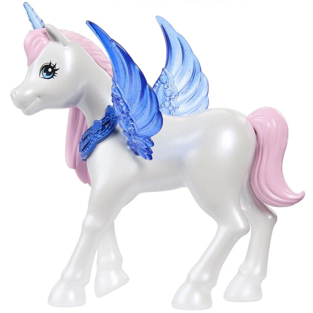 Barbie Mavi Saçlı Prenses Bebek HRR16