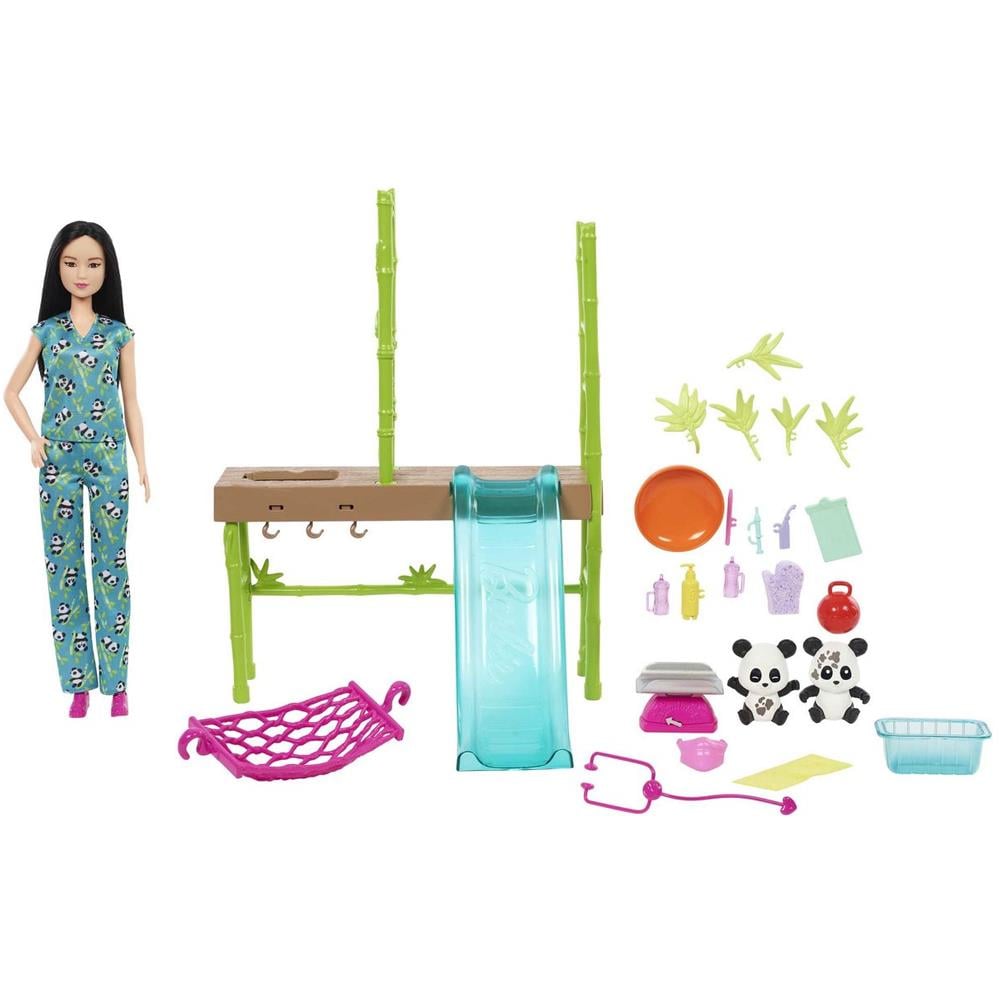 Barbie Panda Bakımı Oyun Seti HKT77