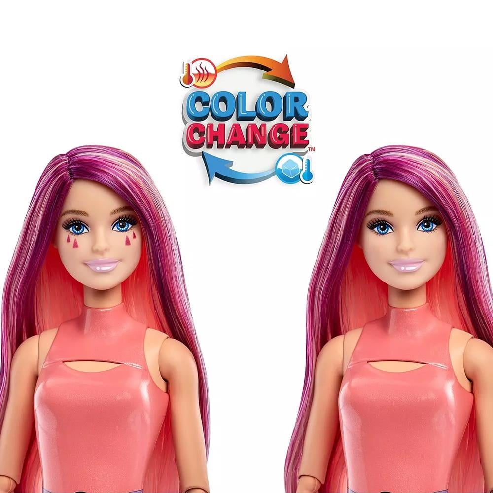 Barbie Pop Reveal Lalka Mango Bubble Tea HTJ22