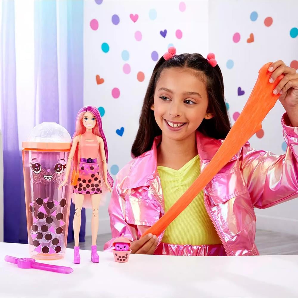 Barbie Pop Reveal Lalka Mango Bubble Tea HTJ22
