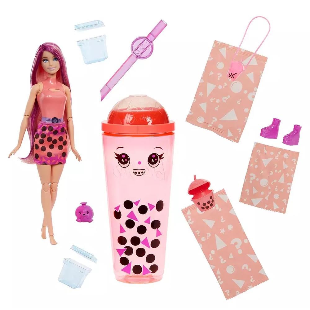 Barbie Pop Reveal Lalka Mango Bubble Tea HTJ22