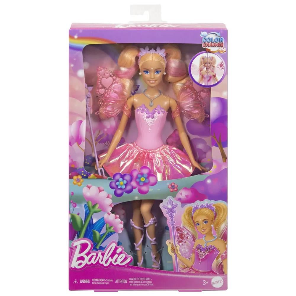 Barbie Renk Değiştiren Peri Kızı Bebek JCP76