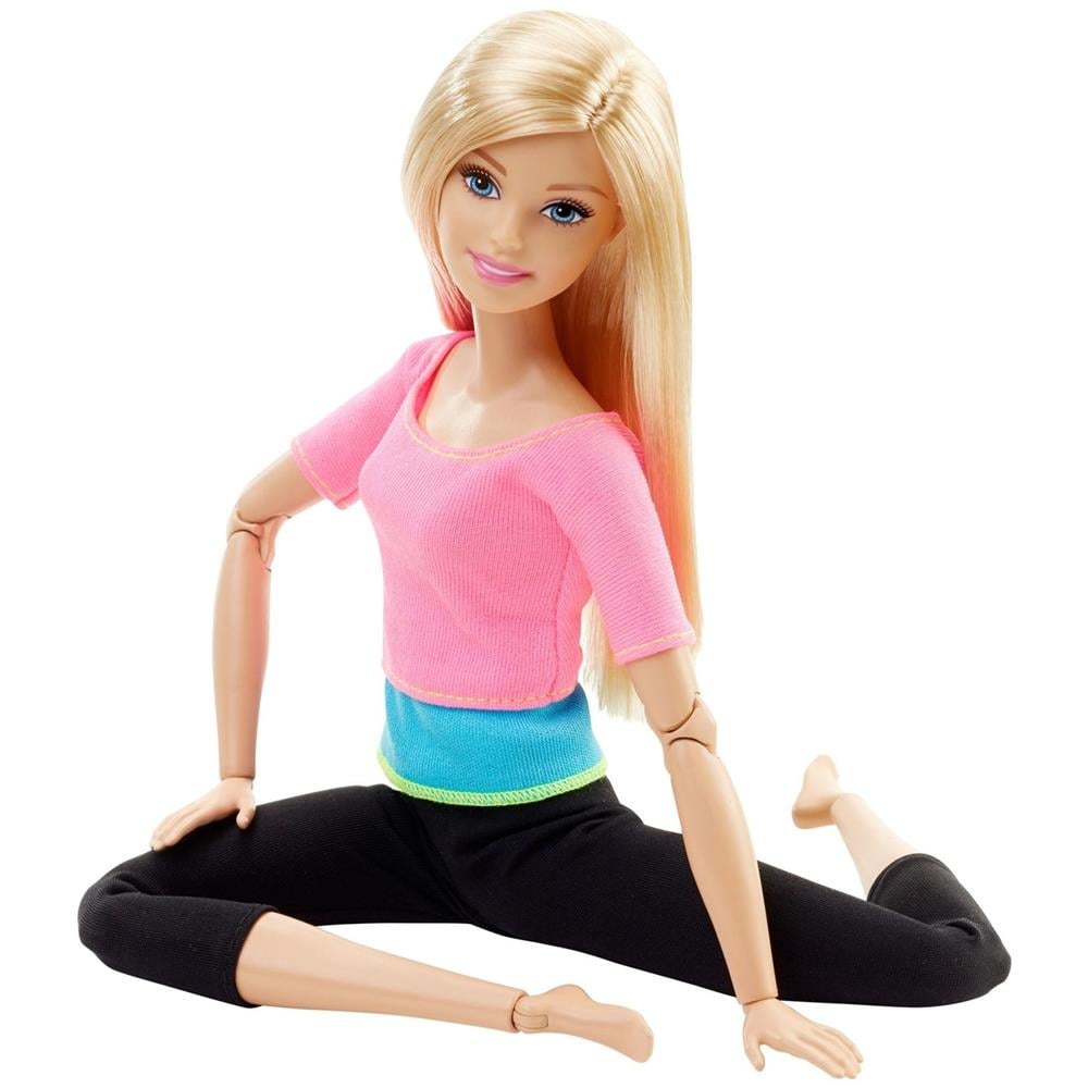Barbie Sonsuz Hareket Sarışın Siyah Taytlı DHL82