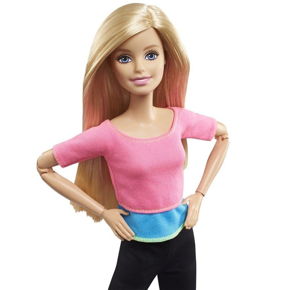 Barbie Sonsuz Hareket Sarışın Siyah Taytlı DHL82