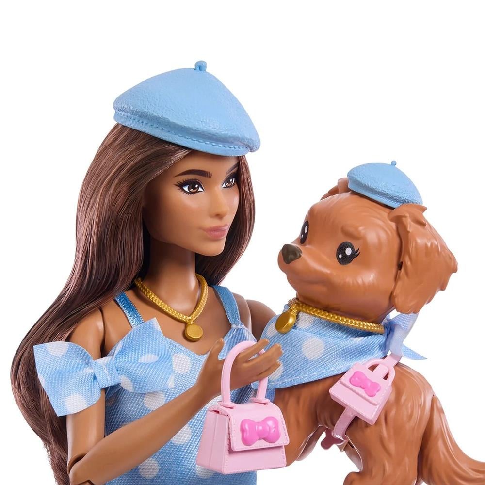 Barbie Twinning Looks Puantiye Teması JFP38