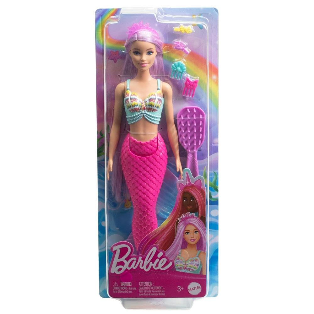 Barbie Uzun Saçlı Muhteşem Deniz Kızı HRR00