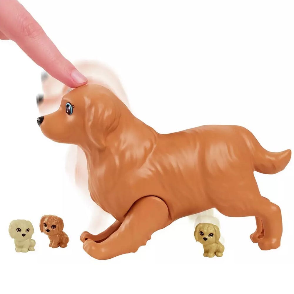 Barbie Ve Yeni Doğan Köpekler Oyun Seti HCK75