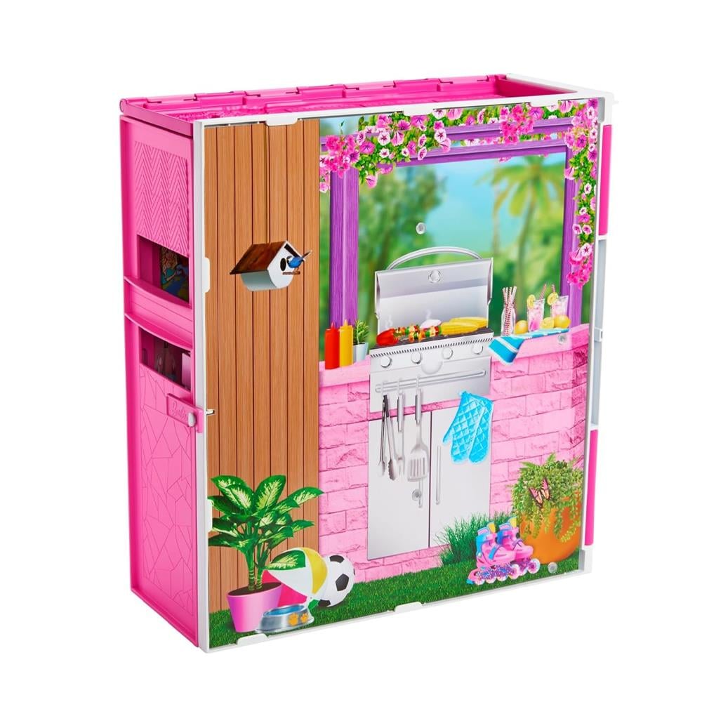 Barbie'nin Yeni Portatif Figürlü Evi HRJ77