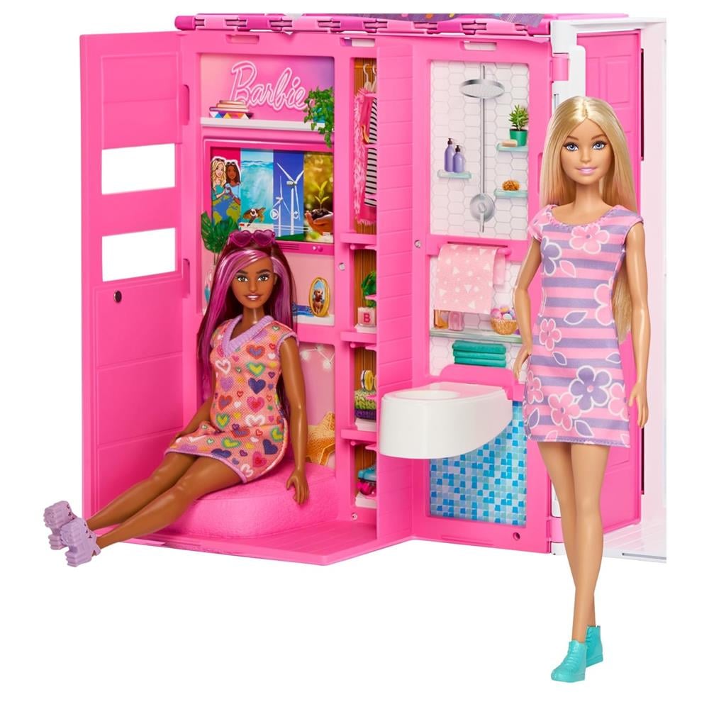 Barbie'nin Yeni Portatif Figürlü Evi HRJ77