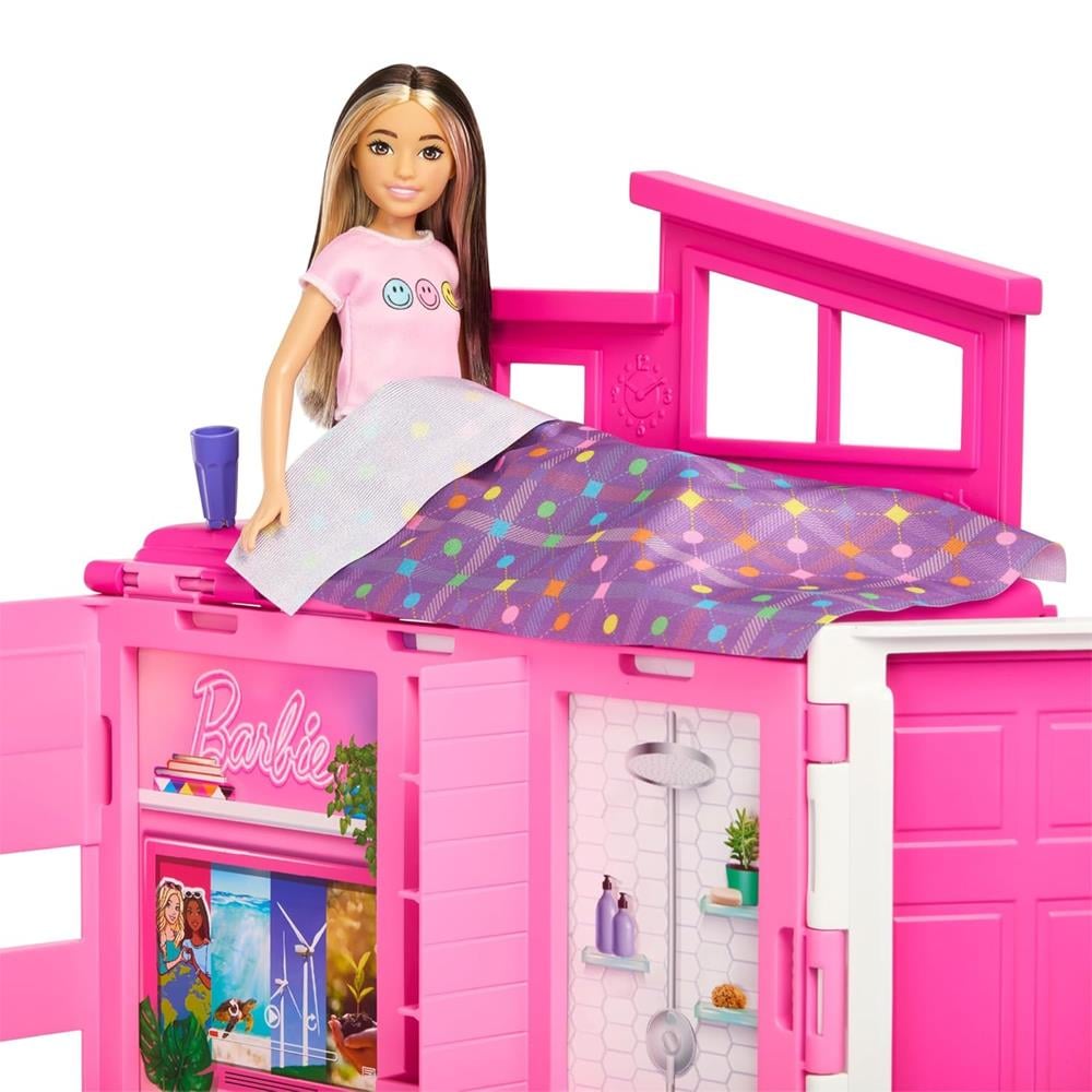 Barbie'nin Yeni Portatif Figürlü Evi HRJ77