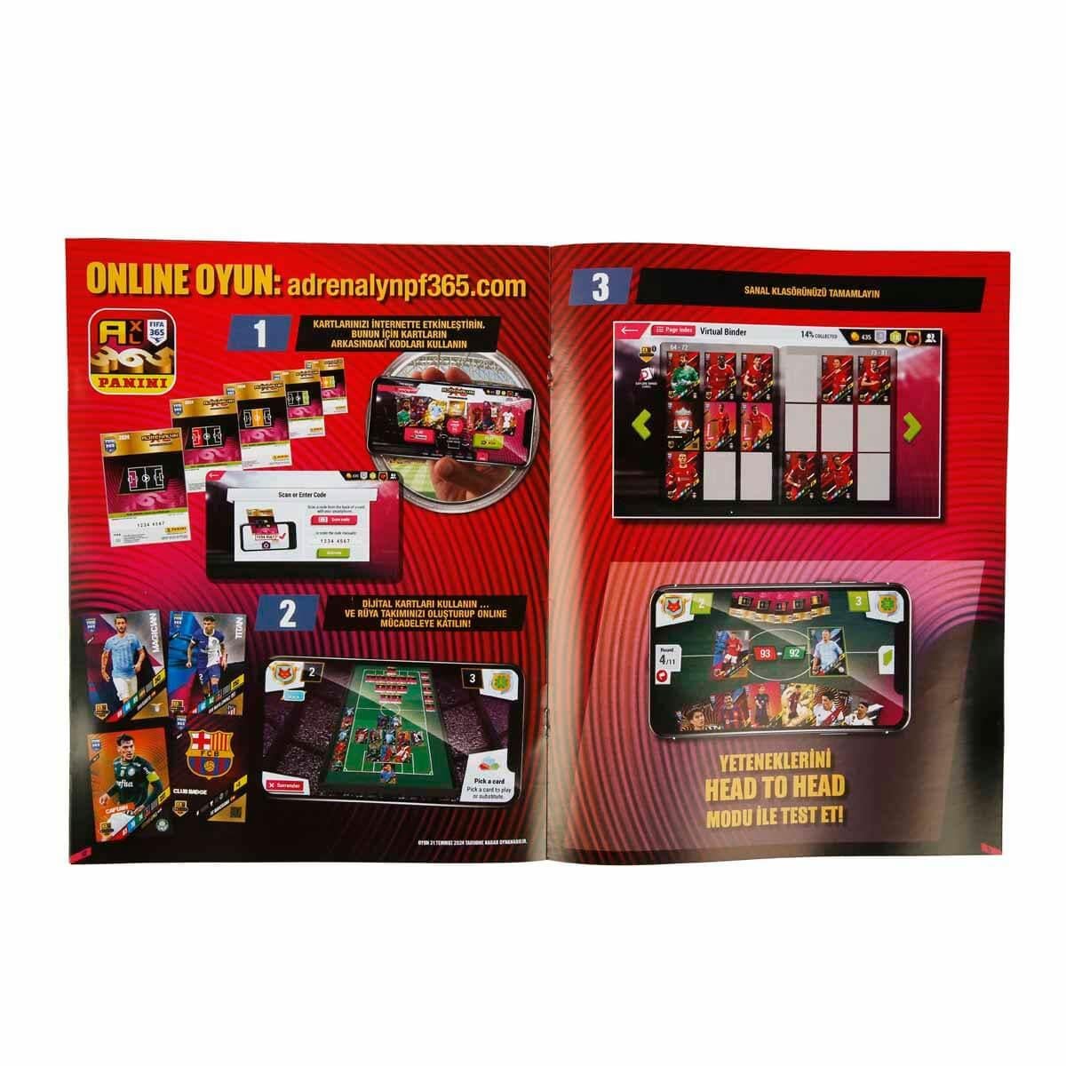 Başel Oyuncak Fifa 365 Adrenalyn XL 2024 Mega Başlangıç Paketi