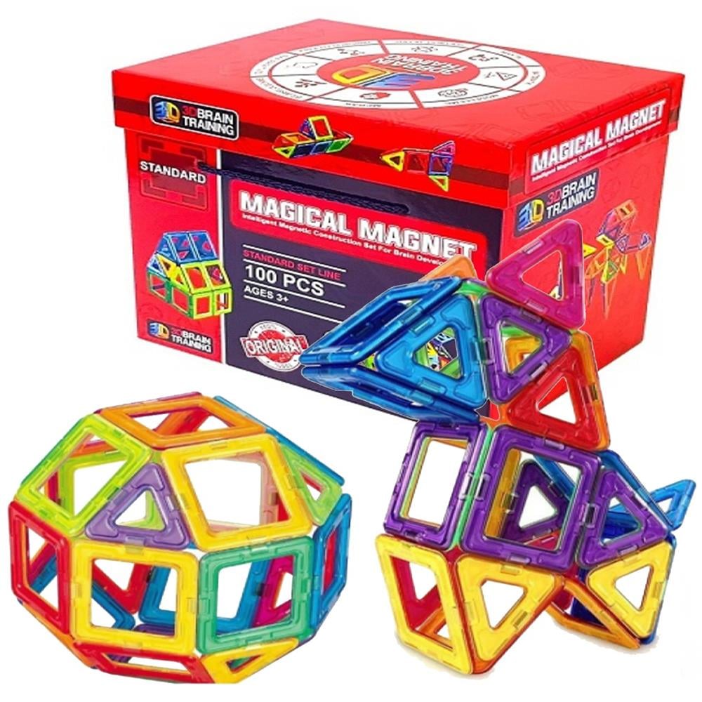 Başel Oyuncak Magical Magnet 100 Parça Oyun Seti