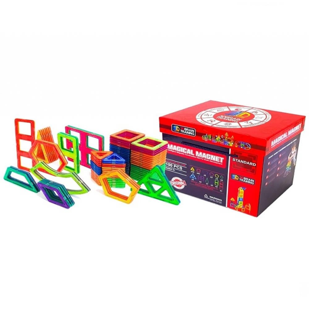 Başel Oyuncak Magical Magnet 100 Parça Oyun Seti