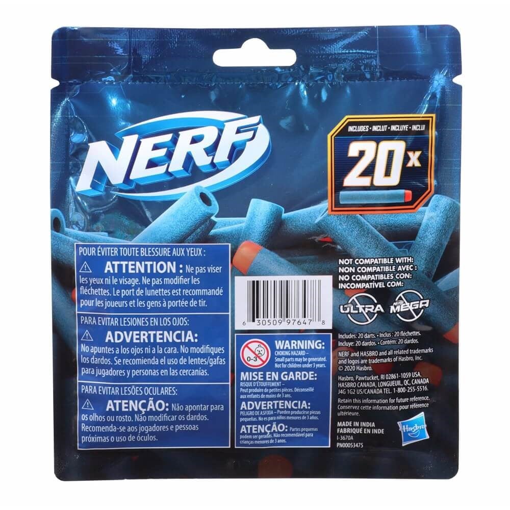 Nerf Elite Dart 20 li Yedek Paket