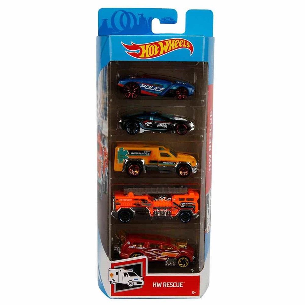 Hot Wheels Beşli Araba Seti