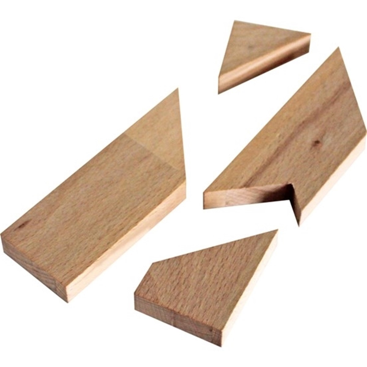 Bemi Oyun 4'lü Tangram Ahşap