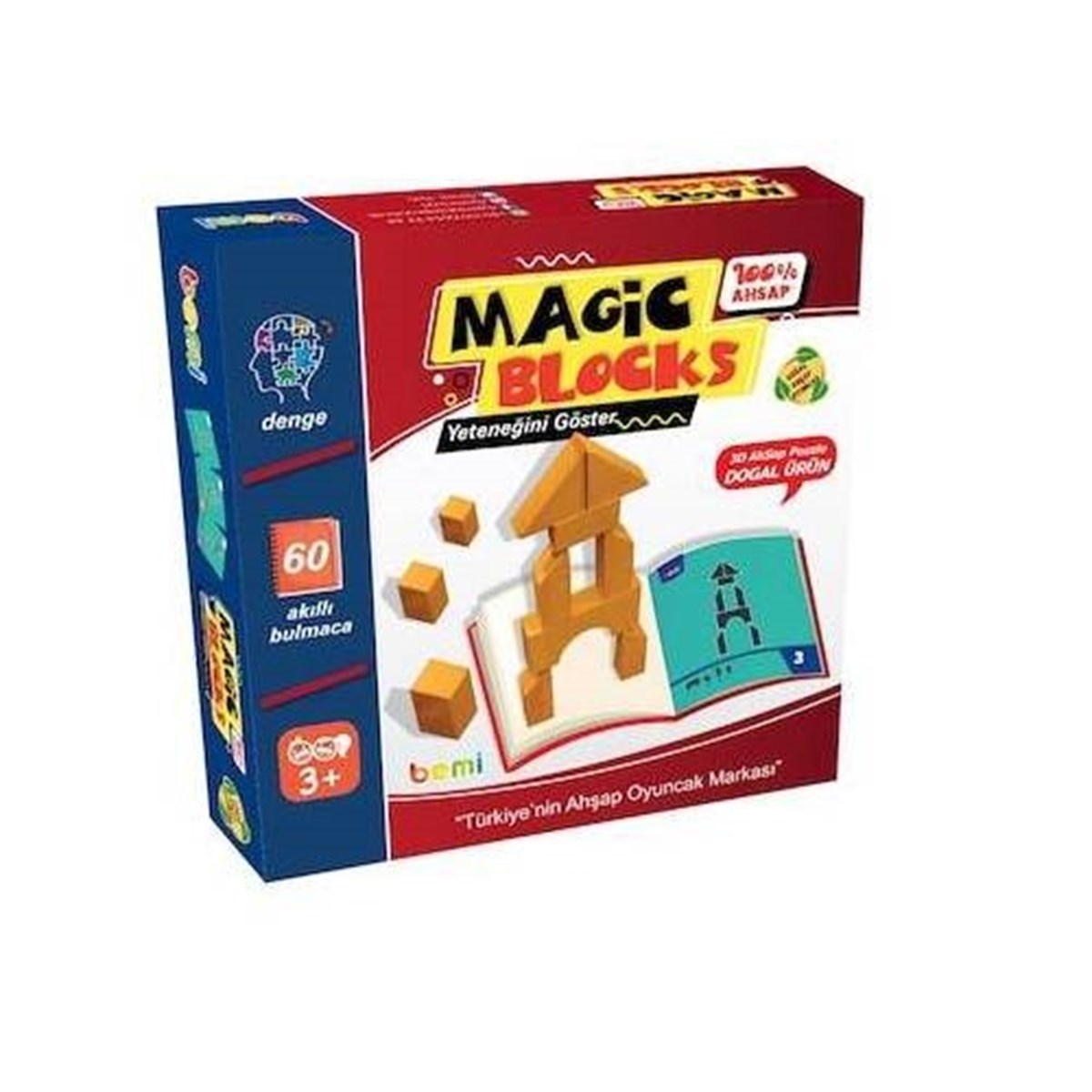 Bemi Oyuncak Magic Blok Oyunu