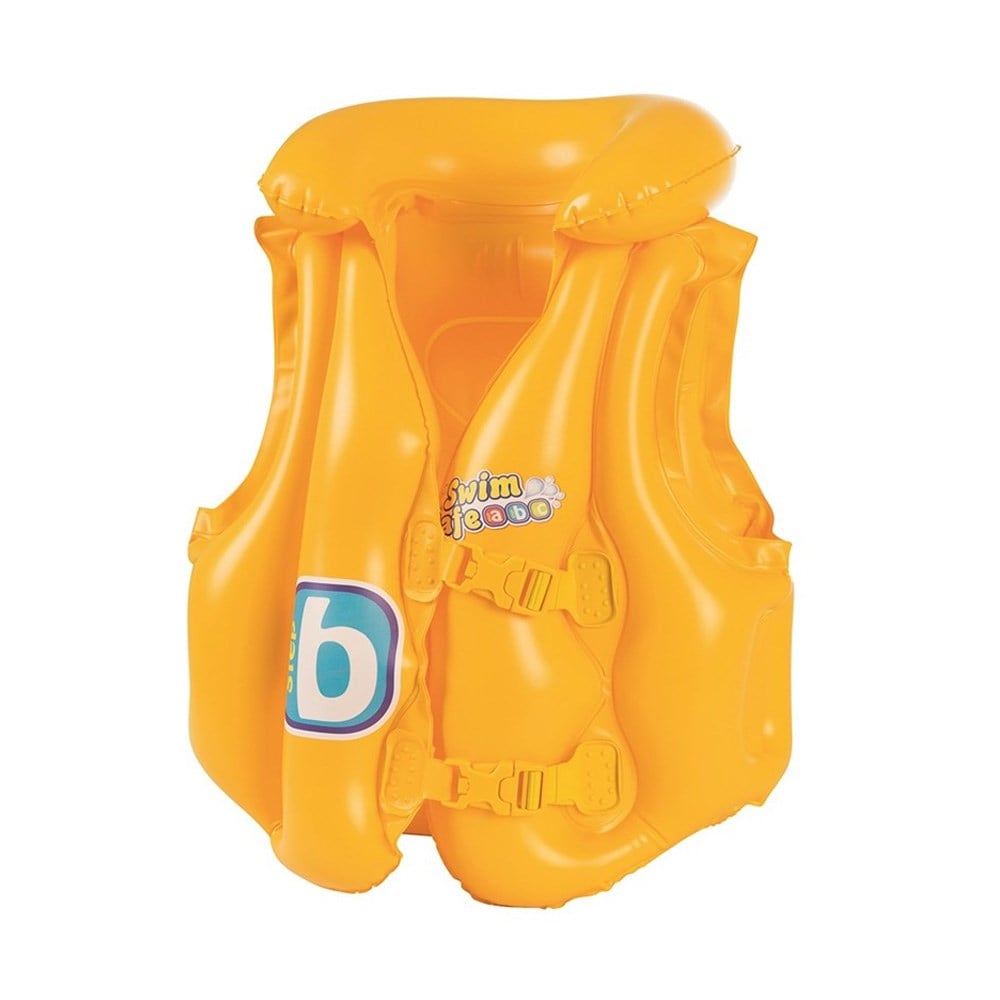 Bestway Deniz Yeleği 51x46 Cm 3-6 Yaş KZL-BW32034