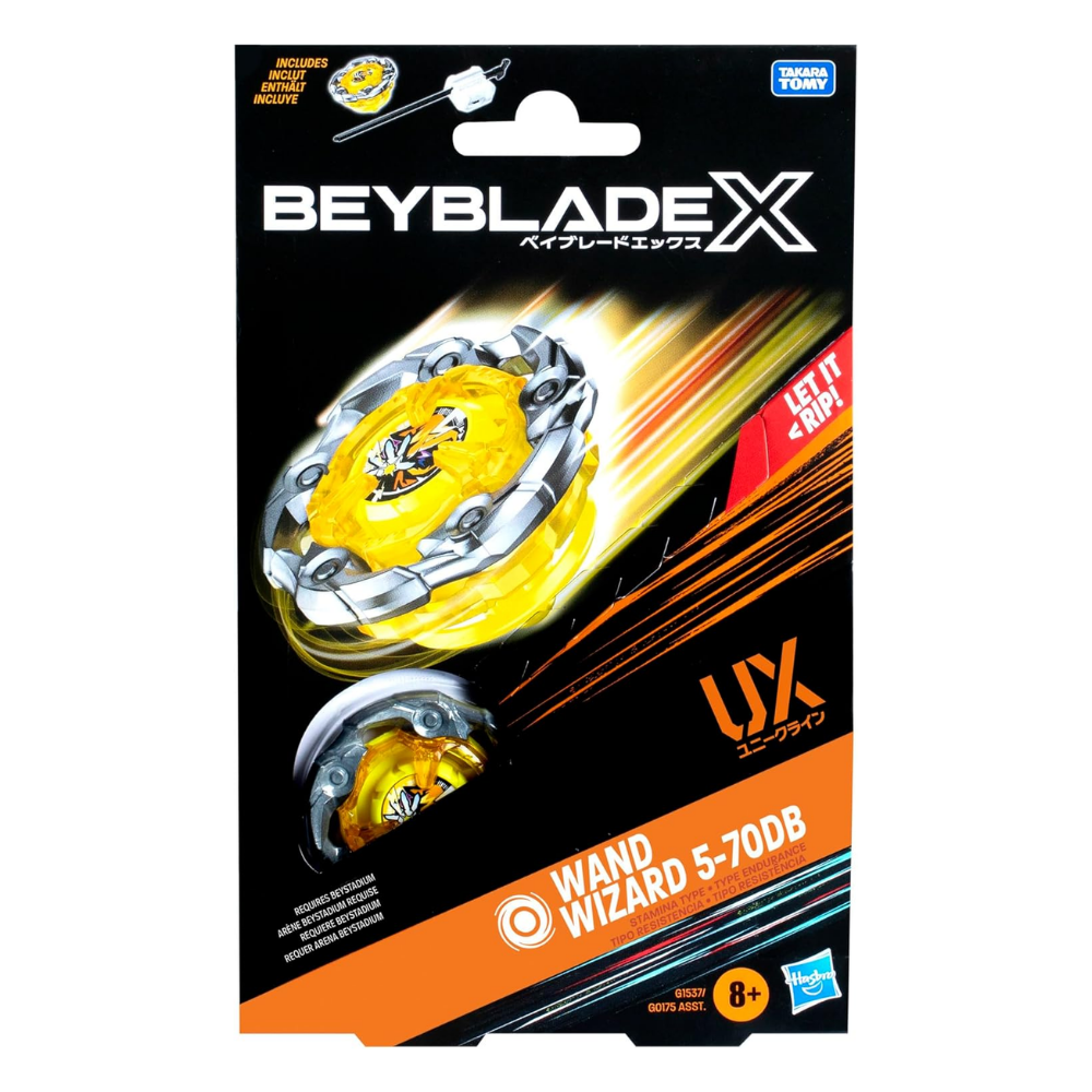 BEY27000 BEYBLADE 1LI SET UX W.WIZARD  5-70DB-TP1537