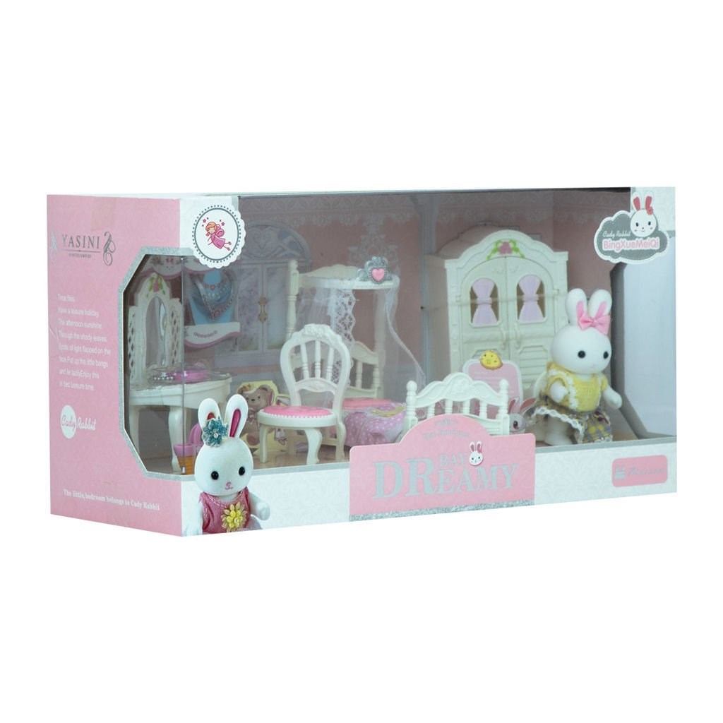 BIG06616 BAY DREAMY MINI TAVSAN - BUYUK YATAK ODASI OYUN SETI
