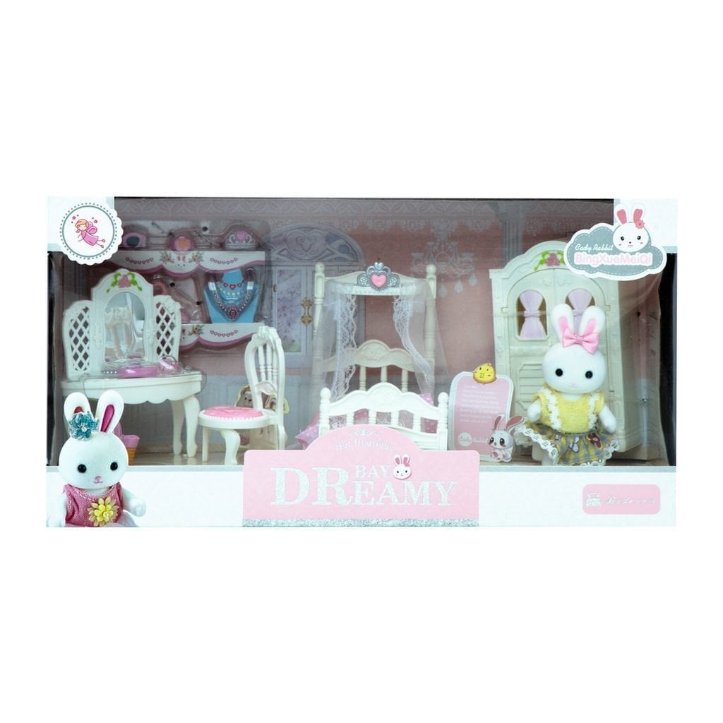 BIG06616 BAY DREAMY MINI TAVSAN - BUYUK YATAK ODASI OYUN SETI